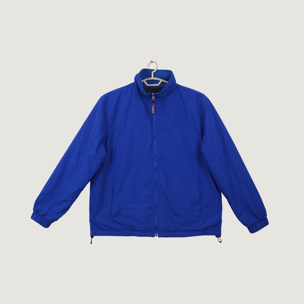 Vintage LL Bean Reversible Jacket XL Blue Windbreaker Fleece Full Zip Gorpcore